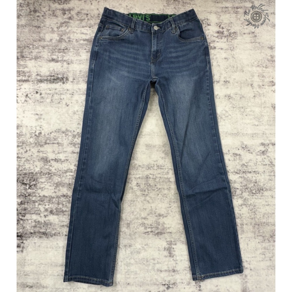 Levi's 511 Slim Fit Jeans Boys Size 18 Reg‎ 29x31 Medium Wash Blue Denim